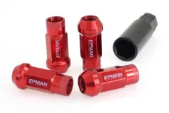 Nakrętki Epman JDM M12x1,5 Czerwone największy sklep tuningowy w Polsce!