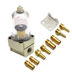 Oil Catch Filter tank Mini Uniwersalny + adaptery na przewód największy sklep tuningowy w Polsce!