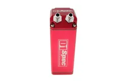 Oil catch tank D1Spec 9mm Red Square największy sklep tuningowy w Polsce!
