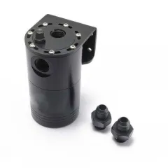 Oil catch tank 1L AN10 TurboWorks PRO Black największy sklep tuningowy w Polsce!
