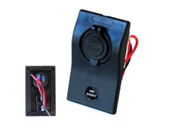 Panel 2xUSB (1x1A 1x2.1A), 1BA 5A największy sklep tuningowy w Polsce!