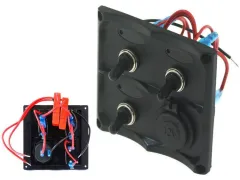 Panel przełączników 12V SPST/ON-OFFx3, 1xGZ, 2B 15A IP68 największy sklep tuningowy w Polsce!
