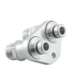 Adapter chłodnicy Oleju skrzyni biegów PMC ZF 8HP70 BMW Diesel + Nyple 18x1.5 AN10 największy sklep tuningowy w Polsce!