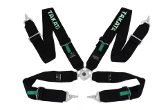 Pasy sportowe 4p 3" Czarne Takata Replica harness