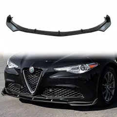 Spliter przedni Alfa Romeo Giulia 2017 Gloss Black największy sklep tuningowy w Polsce!
