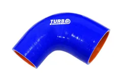 Redukcja silikonowa 90st TurboWorks Pro Niebieska 45-51mm największy sklep tuningowy w Polsce!
