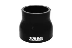 Redukcja silikonowa prosta TurboWorks Czarne 40-45mm największy sklep tuningowy w Polsce!