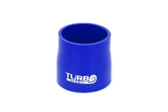 Redukcja silikonowa prosta TurboWorks Blue 45-51mm