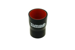 Redukcja silikonowa prosta TurboWorks Pro Black 16-25mm
