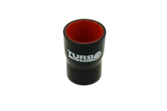 Redukcja silikonowa prosta TurboWorks Pro Black 32-35mm