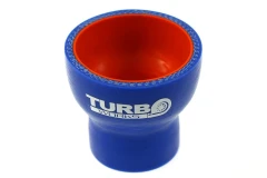 Redukcja silikonowa prosta TurboWorks Pro Niebieska 19-28mm