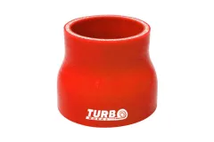 Redukcja silikonowa prosta TurboWorks Czerwone 32-35mm największy sklep tuningowy w Polsce!
