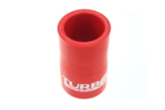 Redukcja silikonowa prosta TurboWorks Czerwone 38-40mm
