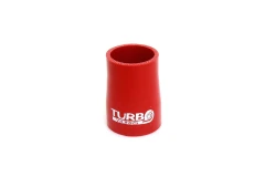 Redukcja silikonowa prosta TurboWorks Czerwone 45-51mm