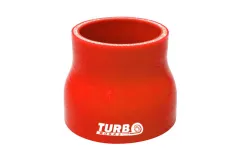 Redukcja silikonowa prosta TurboWorks Czerwone 51-57mm największy sklep tuningowy w Polsce!