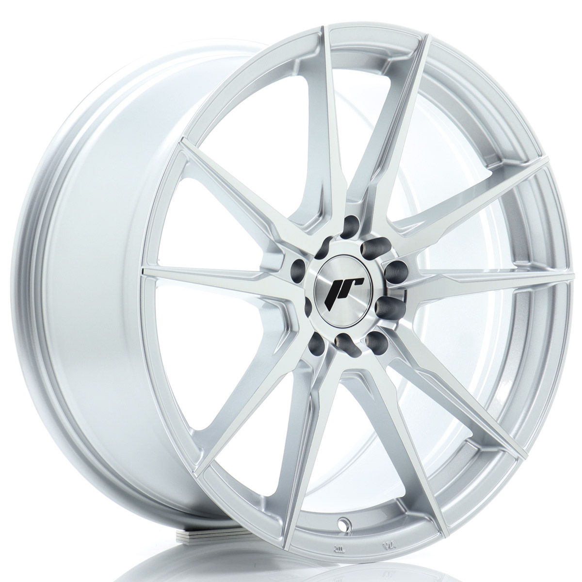 Felga JR Wheels JR21 18x8,5 5x100/5x120 ET35 Silver Machined Face największy sklep tuningowy w Polsce!