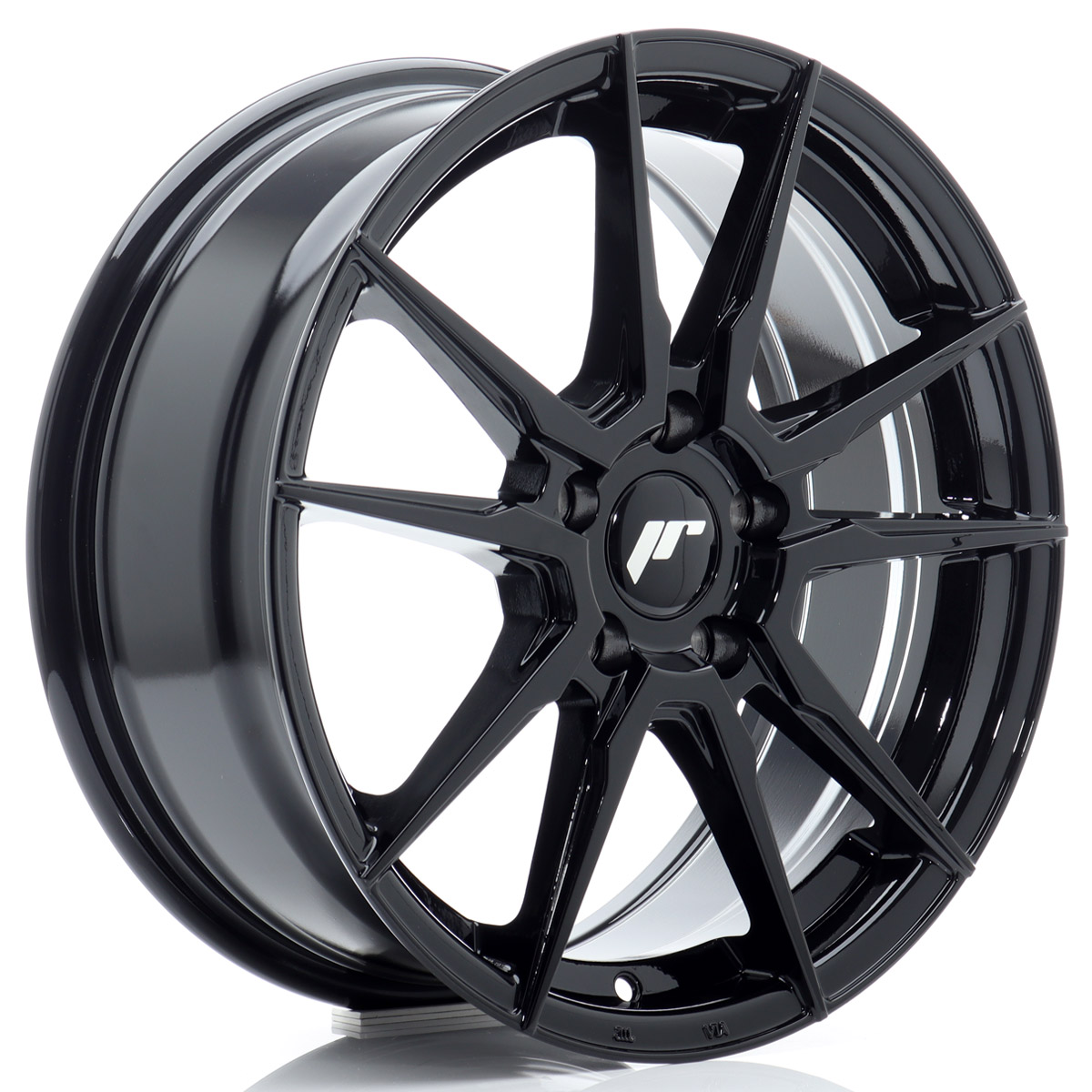 Felga JR Wheels JR21 17x7 5x100 ET40 Gloss Black największy sklep tuningowy w Polsce!