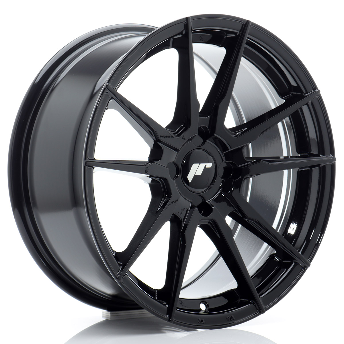 Felga JR Wheels JR21 17x8 (4 śrub) ET20-35 Gloss Black Blank największy sklep tuningowy w Polsce!