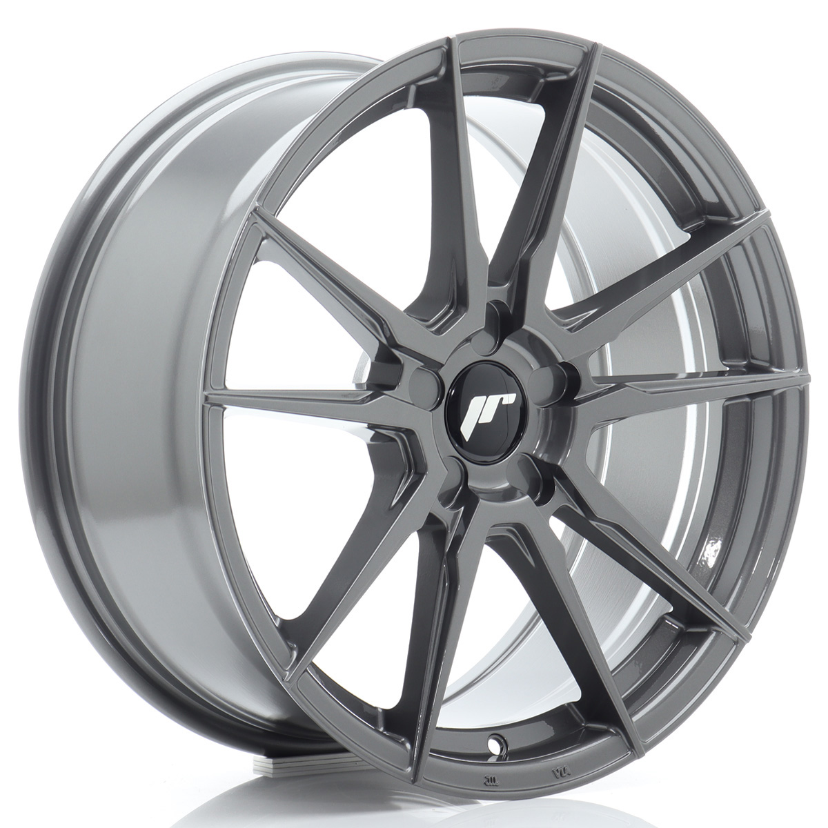 Felga JR Wheels JR21 18x8,5 (5 śrub) ET20-45 Hyper Gray Blank największy sklep tuningowy w Polsce!