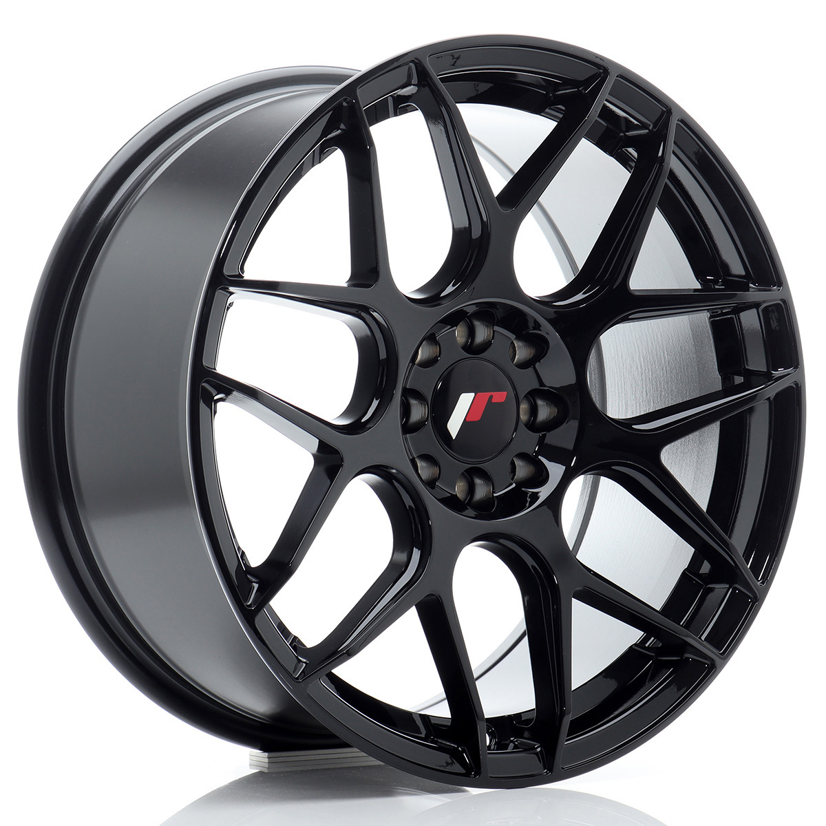 Felga JR Wheels JR18 17x8 4x100/4x108 ET25 Gloss Black największy sklep tuningowy w Polsce!