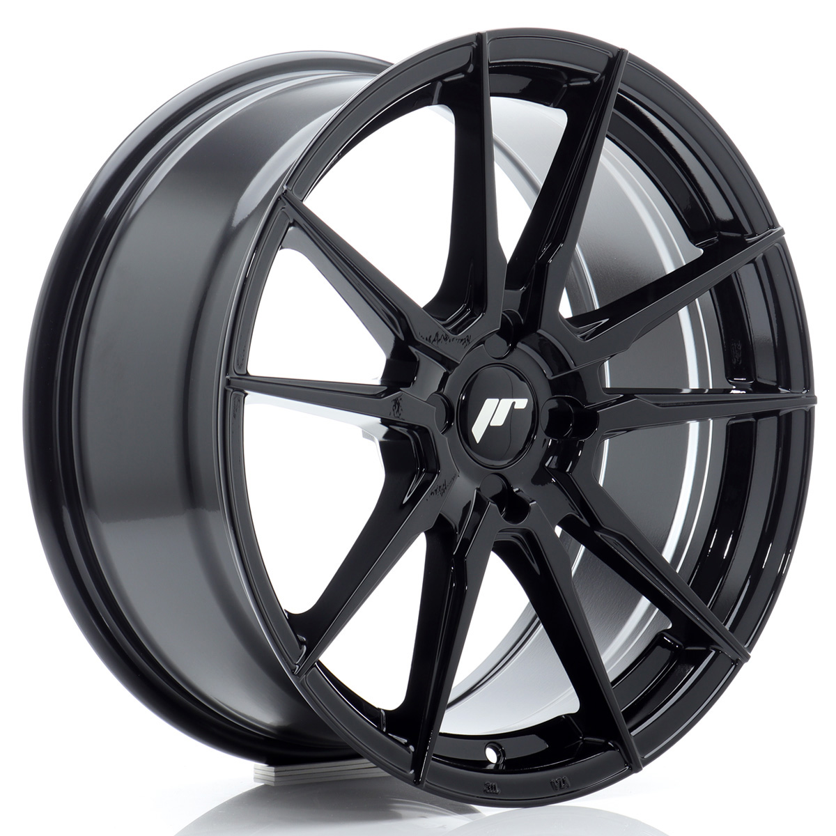 Felga JR Wheels JR21 18x8 (4 śrub) ET20-40 Gloss Black Blank największy sklep tuningowy w Polsce!