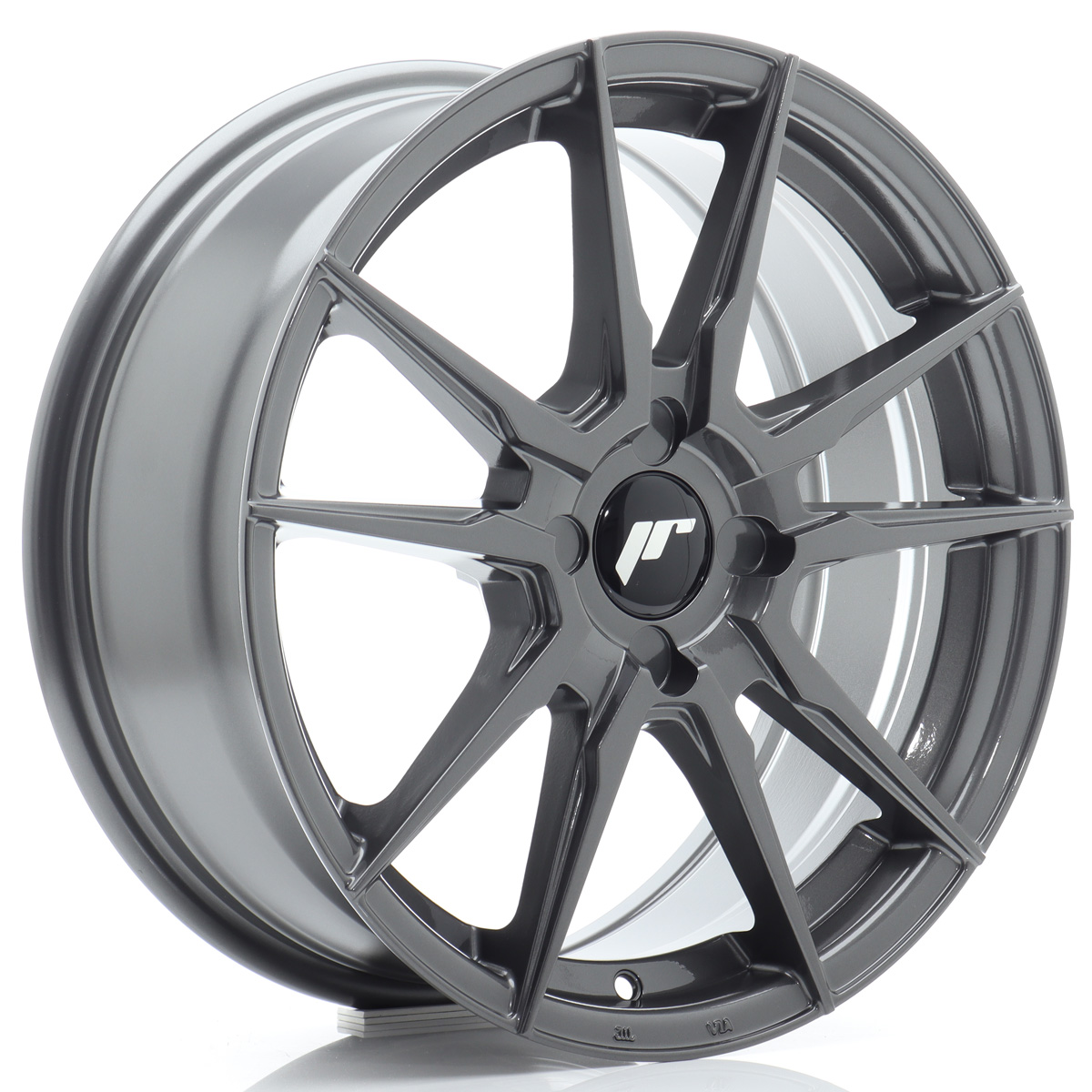 Felga JR Wheels JR21 17x7 (4 śrub) ET20-40 Hyper Gray Blank największy sklep tuningowy w Polsce!