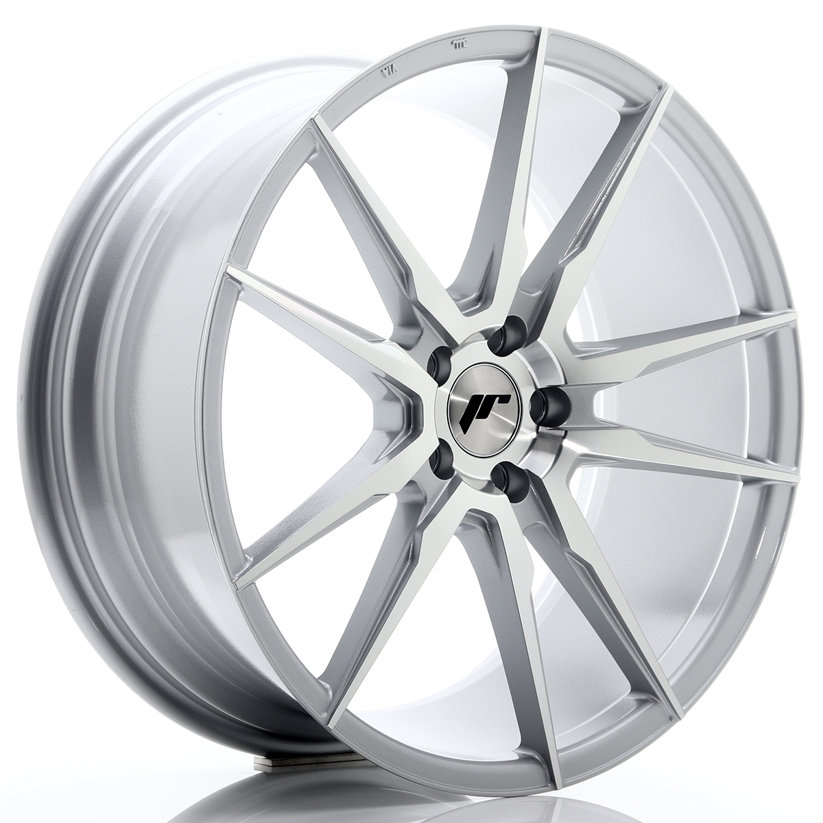 Felga JR Wheels JR21 20x8,5 5x114,3 ET40 Silver Machined Face największy sklep tuningowy w Polsce!
