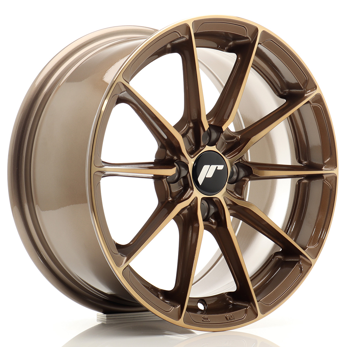 Felga JR Wheels JR37 15x7 4x100 ET38 Platinum Bronze największy sklep tuningowy w Polsce!