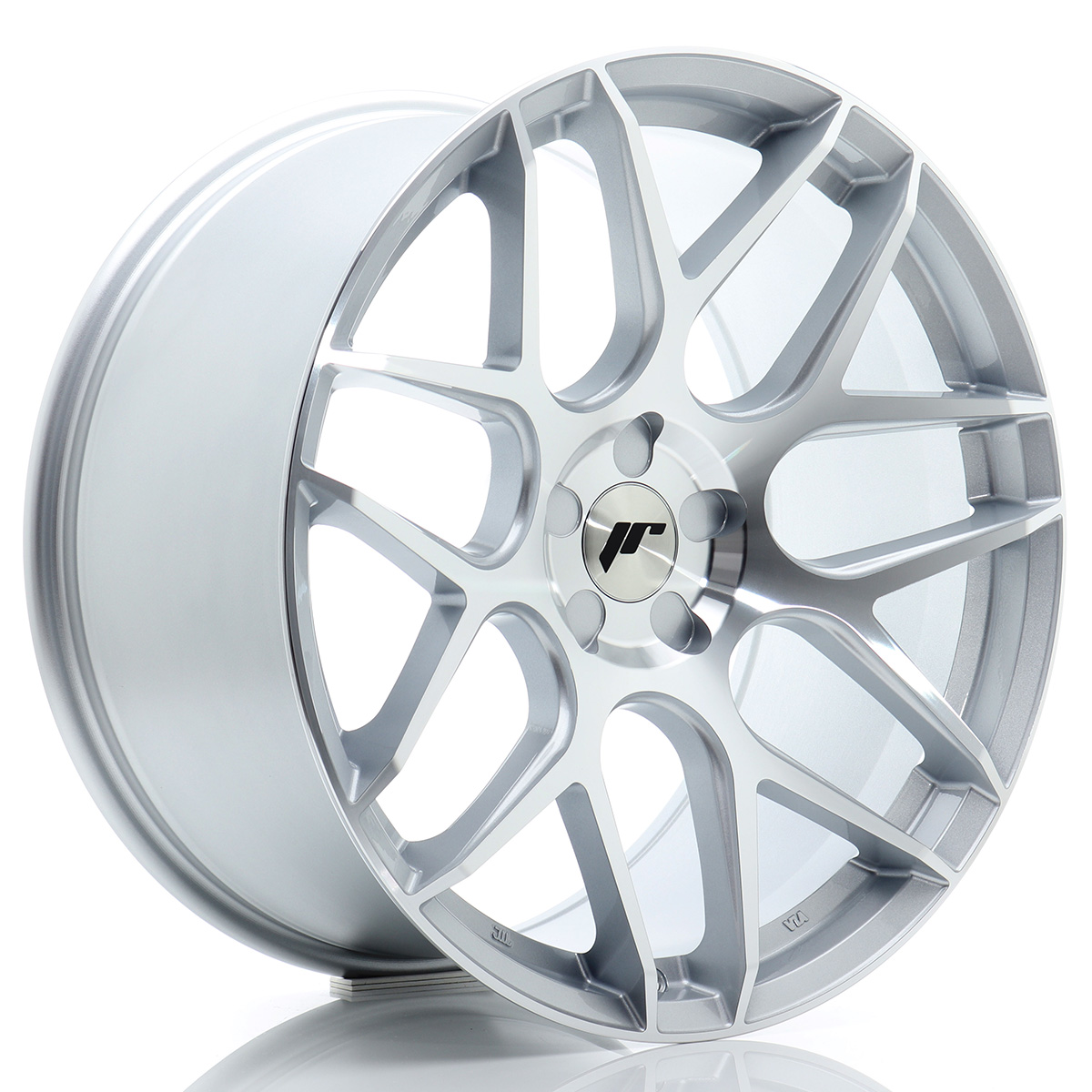 Felga JR Wheels JR18 20x9,5 (5 śrub) ET20-35 Silver Machined Face Blank największy sklep tuningowy w Polsce!
