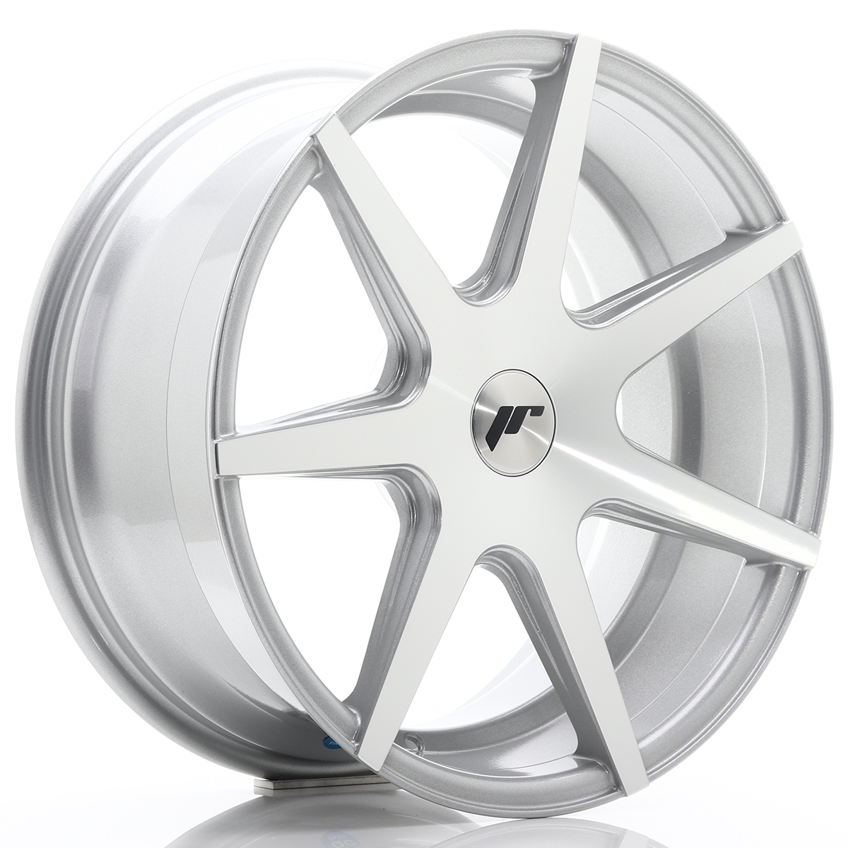 Felga JR Wheels JR20 18x8,5 (3/4/5 śrub) ET25-40 Silver Machined Face Blank największy sklep tuningowy w Polsce!