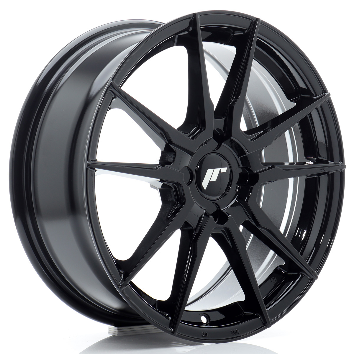 Felga JR Wheels JR21 17x7 (4 śrub) ET20-40 Gloss Black Blank największy sklep tuningowy w Polsce!