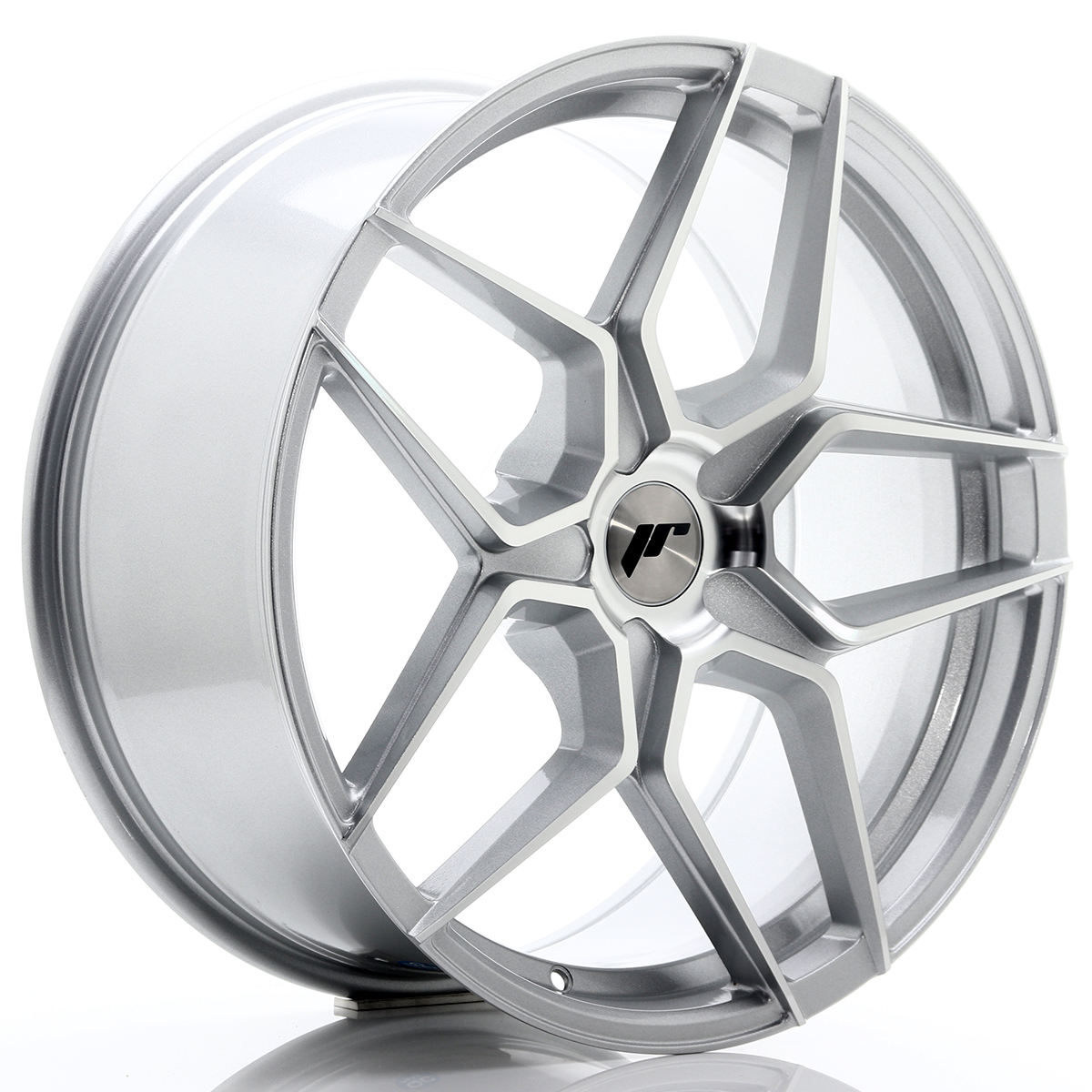 Felga JR Wheels JR34 20x9 (5 śrub) ET20-40 Silver Machined Face Blank największy sklep tuningowy w Polsce!