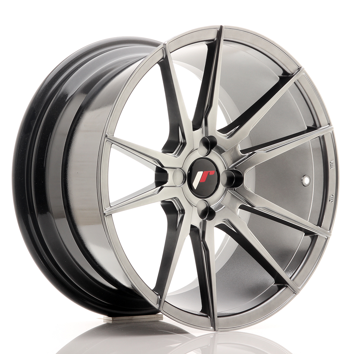 Felga JR Wheels JR21 18x9,5 (4 śrub) ET30-40 Hyper Black Blank największy sklep tuningowy w Polsce!