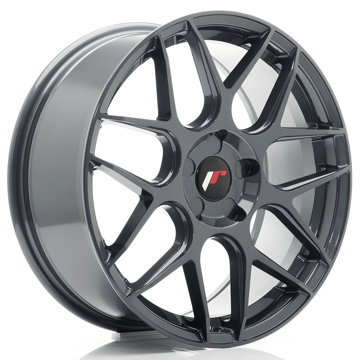 Felga JR Wheels JR18 18x7,5 (5 śrub) ET20-40 Hyper Gray Blank największy sklep tuningowy w Polsce!