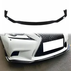 Dokładka zderzaka przedniego Lexus IS F 14-16 Glossy Black największy sklep tuningowy w Polsce!