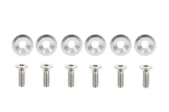 Śrubki ozdobne M8x1.25 15mm D1 Silver największy sklep tuningowy w Polsce!