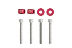 Śrubki ozdobne M6x1.0 45mm JDM Red największy sklep tuningowy w Polsce!