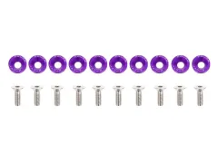 Śrubki ozdobne M6x1.0 15mm JDM Purple największy sklep tuningowy w Polsce!