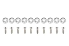 Śrubki ozdobne M6x1.0 15mm JDM Silver największy sklep tuningowy w Polsce!