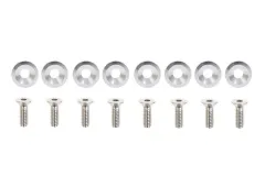 Śrubki ozdobne M6x1.0 15mm D1 Silver największy sklep tuningowy w Polsce!
