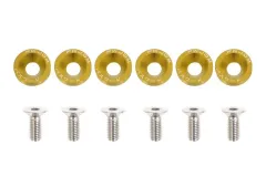 Śrubki ozdobne M8x1.25 15mm JDM Gold największy sklep tuningowy w Polsce!