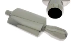 Tłumik Końcowy TurboWorks 100mm wejście 63,5mm (2.5 cala) największy sklep tuningowy w Polsce!