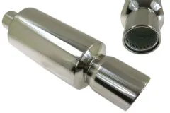 Tłumik Końcowy TurboWorks 120mm wejście 76mm (3 cale) największy sklep tuningowy w Polsce!