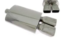 Tłumik Końcowy TurboWorks 2x65x86mm wejście 63,5mm (2.5 cala) największy sklep tuningowy w Polsce!