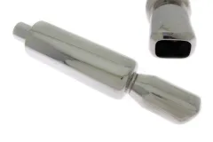 Tłumik Końcowy TurboWorks 76x87mm wejście 57mm (2.25 cala) największy sklep tuningowy w Polsce!