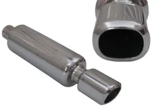 Tłumik Końcowy TurboWorks 80x92mm wejście 57mm (2.25 cala) największy sklep tuningowy w Polsce!