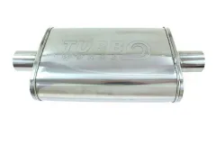 Tłumik Środkowy 57mm (2.25 cala) TurboWorks 304SS 355mm największy sklep tuningowy w Polsce!