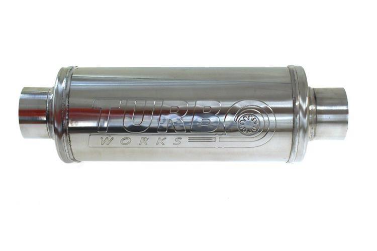 Tłumik Środkowy 89mm TurboWorks RS 409SS 300mm największy sklep tuningowy w Polsce!