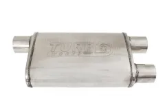 Tłumik Środkowy Tylny 70mm (2.75 cala) TurboWorks 409SS 355mm największy sklep tuningowy w Polsce!