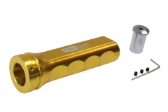 Uchwyt hamulca ręcznego aluminiowy Złoty - GRUBYGARAGE - Sklep Tuningowy